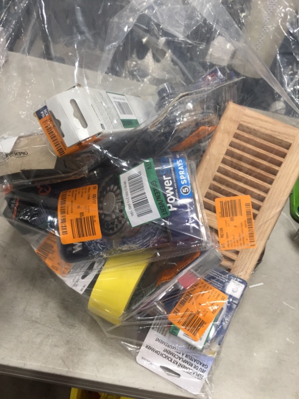 Photo 1 of *sold AS IS, NO returns*
Miscellaneous Home Depot Products
