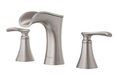 Photo 1 of *factory packaged/ strapped*
Pfister Jaida 8 in. Widespread 2-Handle Bathroom Faucet in Spot Defense Brushed Nickel