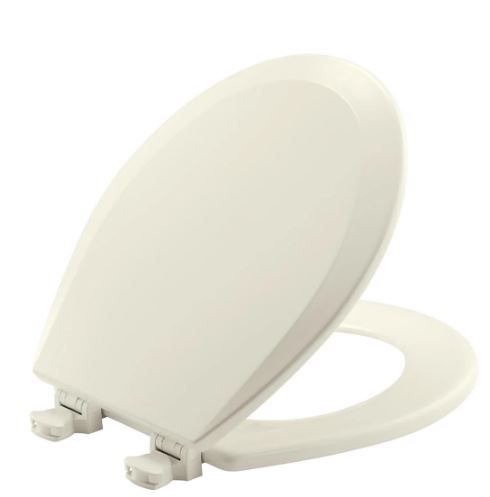 Photo 1 of *MISSING hardware*
BEMIS Lift-Off Round Closed Front Toilet Seat in Biscuit