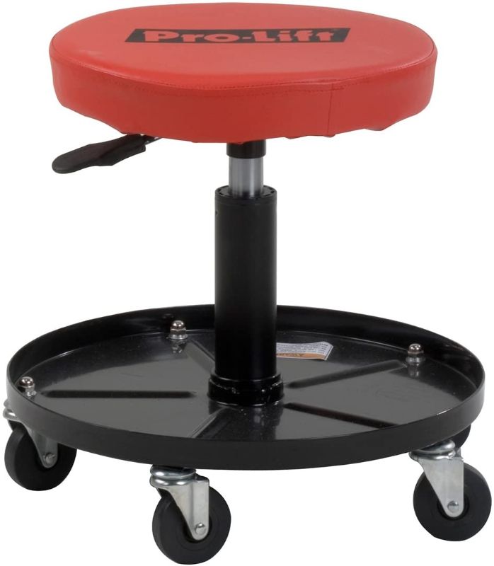 Photo 1 of *MISSING cylinder*
Pro-Lift C-3001 Pneumatic Chair with 300 lbs Capacity – Black / Red
