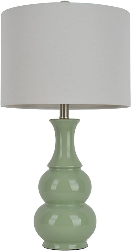 Photo 1 of *light bulb NOT included*
Décor Therapy TL7906 26.5" Ceramic Table Lamp, Green
