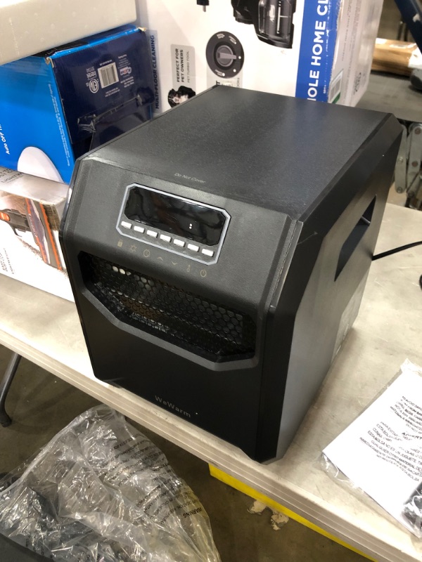 Photo 2 of *selling for PARTS, NO returns* 
*power light flashes, does NOT turn on* 
Warm Living 6 Element Infrared Heater
