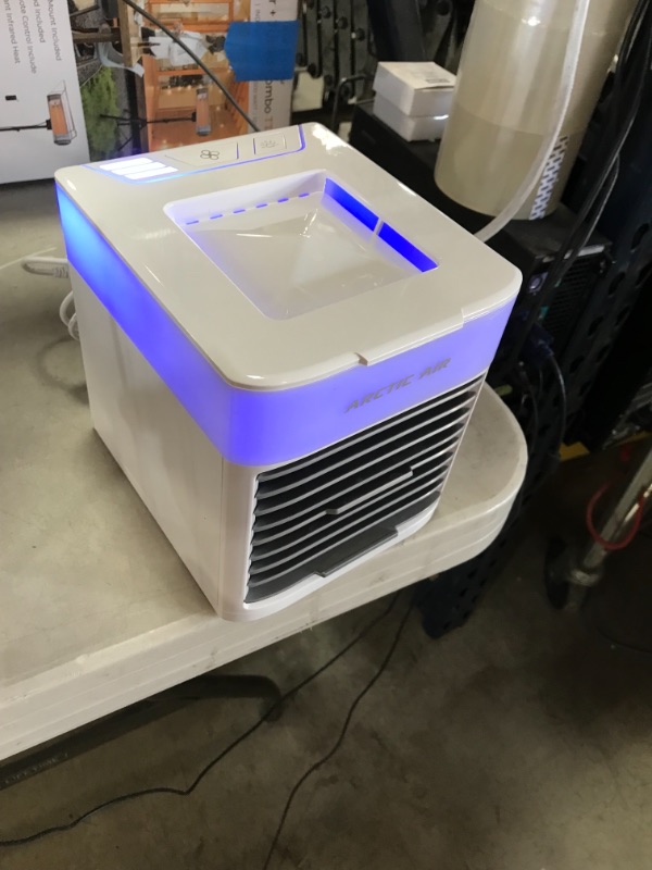 Photo 2 of *USED*
Ontel Arctic Air Pure Chill Evaporative Ultra Portable Personal Air Cooler with 4-Speed Air Vent, As Seen on TV
