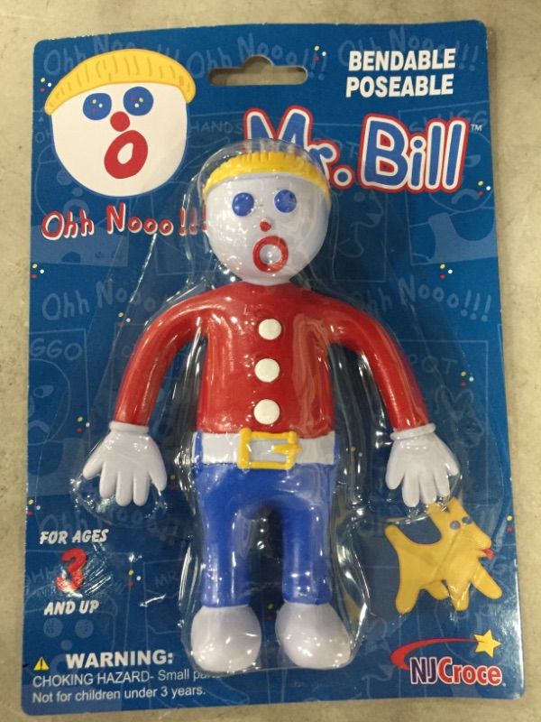 Photo 2 of Qiyun Action Figures Mr Bill 5 Bendable Rubber Toys New MRB 2600 054382026004
