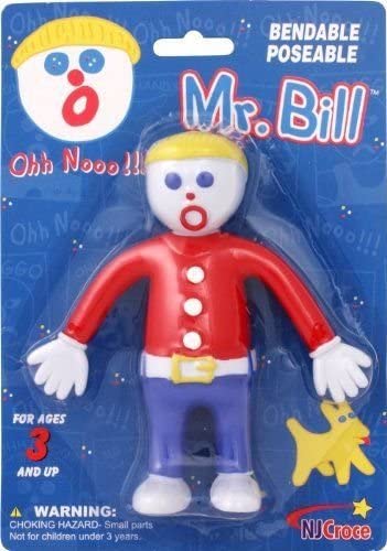 Photo 1 of Qiyun Action Figures Mr Bill 5 Bendable Rubber Toys New MRB 2600 054382026004
