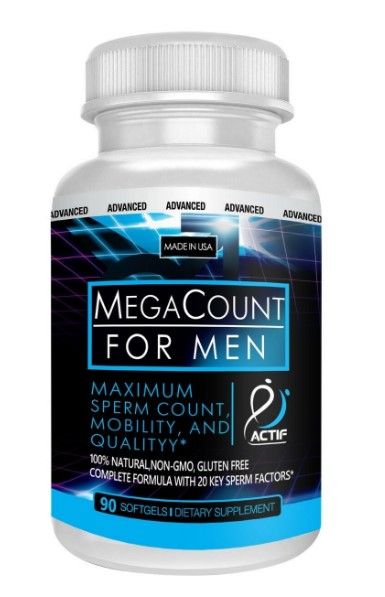 Photo 1 of Actif MegaCount for Men - Maximum Sperm Count and Motility - Non-GMO, Made in US EXPIRES OCTOBER 2022
