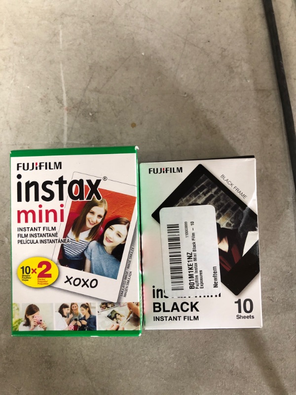 Photo 1 of Fujifilm Instax Mini Instant Film Black and White 
Expires September 2022 and  March 2023 