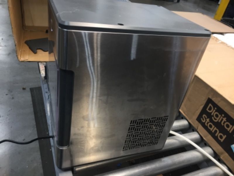 Photo 5 of ***PARTS ONLY*** GE Profile Opal | Countertop Nugget Ice Maker with Side Tank | Portable Ice Machine with Bluetooth Connectivity | Smart Home Kitchen Essentials | Stainless Steel Finish | Up to 24 lbs. of Ice Per Day