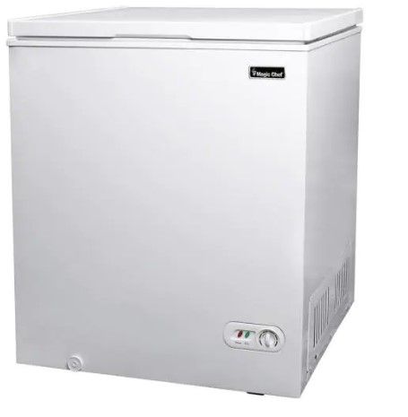 Photo 1 of 5.0 cu. ft. Chest Freezer in White
