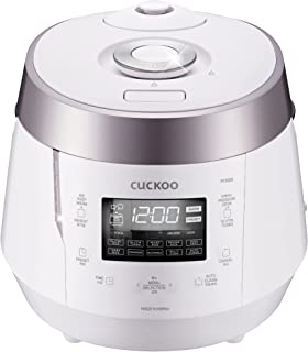 Photo 1 of Cuckoo CRP-P1009SW 10 Cup Electric Heating Pressure Cooker & Warmer – 12 Built-in Programs, Glutinous (White), Mixed, Brown, GABA Rice, [1.8 liters]
