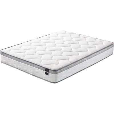 Photo 1 of  Comfort Sleep Mattress, Queen, White and Gray
