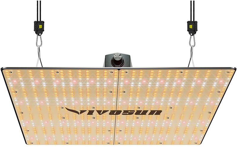 Photo 1 of VIVOSUN Latest VS4000 LED Grow Light with Samsung LM301H Diodes & Brand Driver Dimmable Lights Sunlike Full Spectrum with Grow Room Glasses for Indoor Plants Seedling Veg and Bloom Plant Growing Lamps
