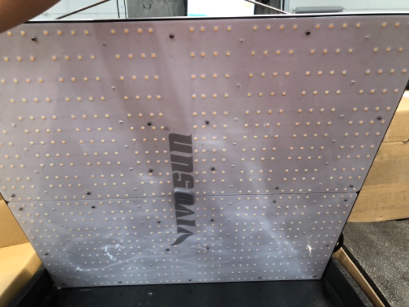 Photo 1 of VIVOSUN Latest VS4000 LED Grow Light with Samsung LM301H Diodes & Brand Driver Dimmable Lights Sunlike Full Spectrum with Grow Room Glasses for Indoor Plants Seedling Veg and Bloom Plant Growing Lamps
