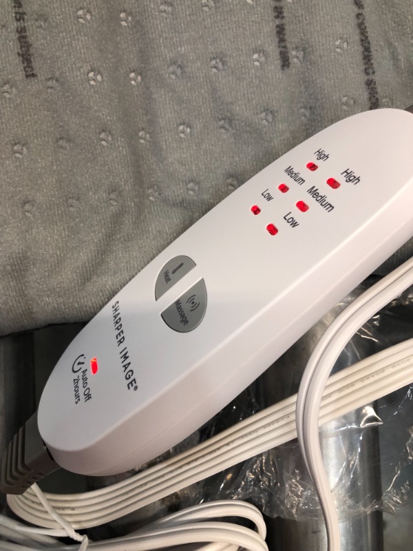 Photo 3 of 12 in. x 24 in. Massaging Weighted Heating Pad
