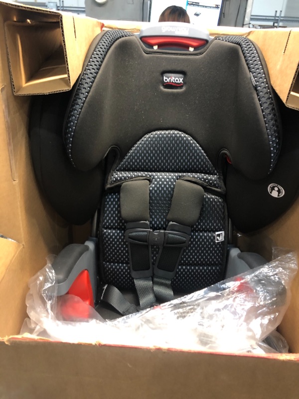 Photo 2 of Britax Highpoint 2-Stage Belt-Positioning Booster Car Seat, Cool Flow Gray - Highback and Backless Seat
