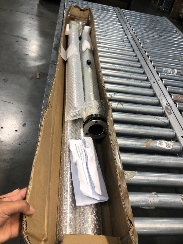 Photo 1 of ***PARTS ONLY*** Staircase Handrail Porch Deck Patio Railing for Outdoor and Indoor 330lbs Side Load Stairs Handrailings Stainless Steel Fits 1-5 Steps 