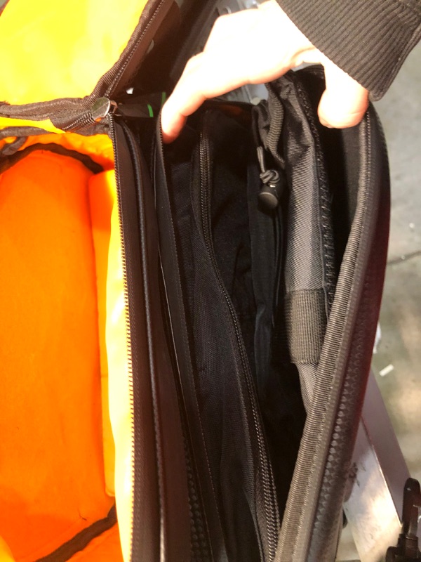 Photo 1 of ROCK BROS Bike Rack Bag Trunk Bag Waterproof Carbon Leather Bicycle Rear Seat Cargo Bag Rear Pack Trunk Pannier Handbag
