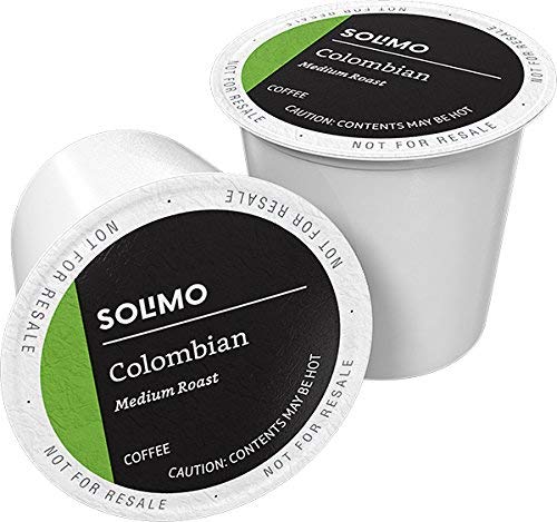 Photo 1 of Amazon Brand -. Solimo Medium Roast Coffee Pods, Colombian, Compatible with Keurig 2.0 K-Cup Brewers
EXPIRES 09/16/2022