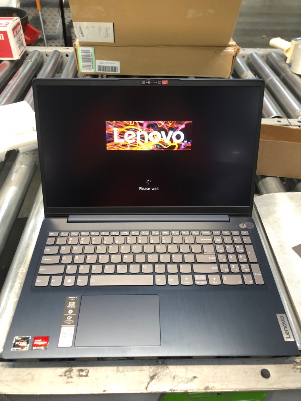 Photo 2 of Lenovo IdeaPad 3 82KU00C2US 15.6" Touchscreen FHD Laptop -- AMD Ryzen 7 5700U/ 12GB Memory/ 512GB SSD/ Windows 10 Home
