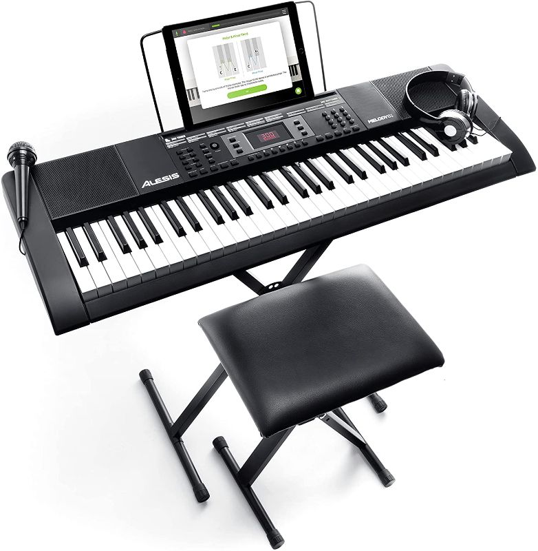 Photo 1 of Alesis Melody 61 MKII 61-Key Portable Keyboard with Built-in Speakers