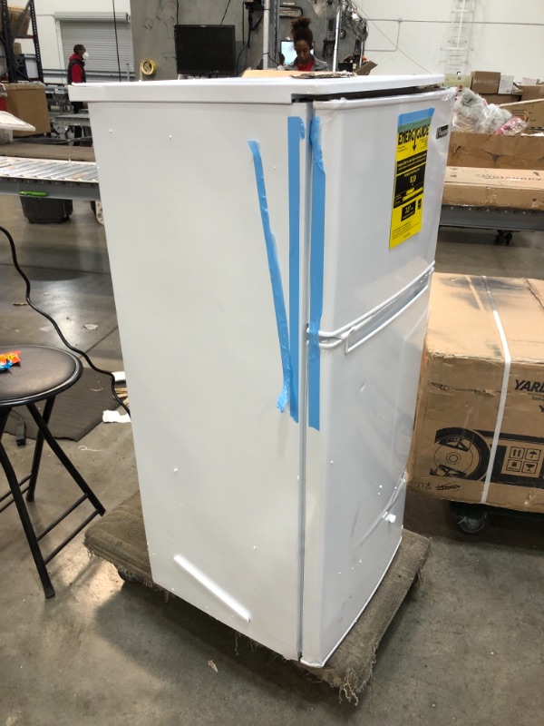 Photo 3 of 4.5 cu. ft. 2 Door Mini Fridge in White with Freezer
by Magic Chef
