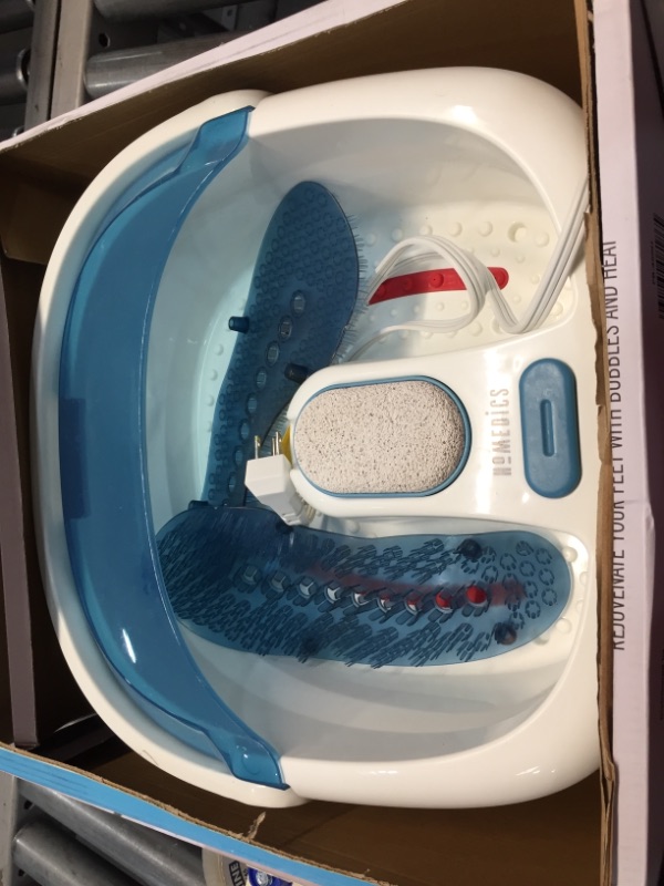 Photo 3 of HoMedics Bubble Spa Elite Footbath with Heat Boost