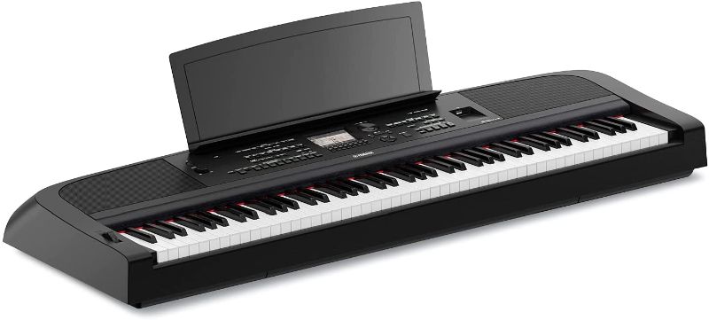 Photo 1 of *MISSING POWER SUPPLY* Yamaha DGX670B 88-Key Weighted Digital Piano, Black (Furniture Stand Sold Separately)
