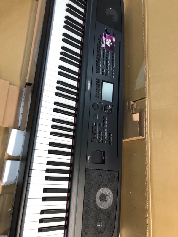 Photo 4 of *MISSING POWER SUPPLY* Yamaha DGX670B 88-Key Weighted Digital Piano, Black (Furniture Stand Sold Separately)

