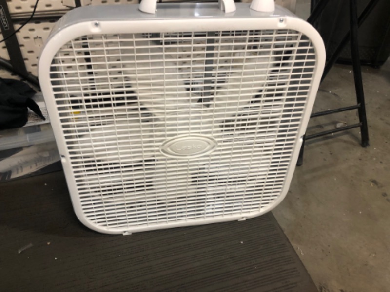 Photo 2 of 20 in. Air Circulating Box Fan with 3 Speeds