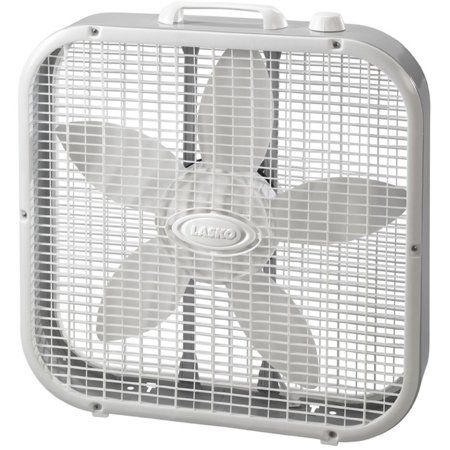 Photo 1 of 20 in. Air Circulating Box Fan with 3 Speeds