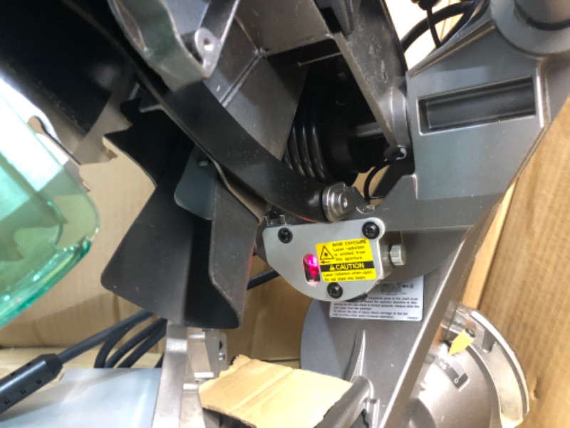 Photo 4 of *DAMAGED* Metabo HPT C12RSH2SM 15 Amp Dual Bevel 12 in. Corded Sliding Compound Miter Saw
