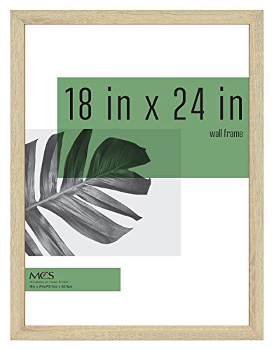 Photo 1 of MCS Industries Studio Gallery Frames, 18x24 in, Natural Woodgrain
