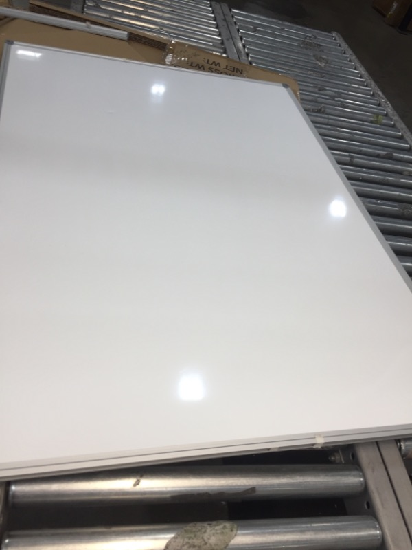 Photo 4 of XBoard Magnetic Whiteboard 48 x 36, White Board 4 x 3, Dry Erase Board with Detachable Marker Tray
