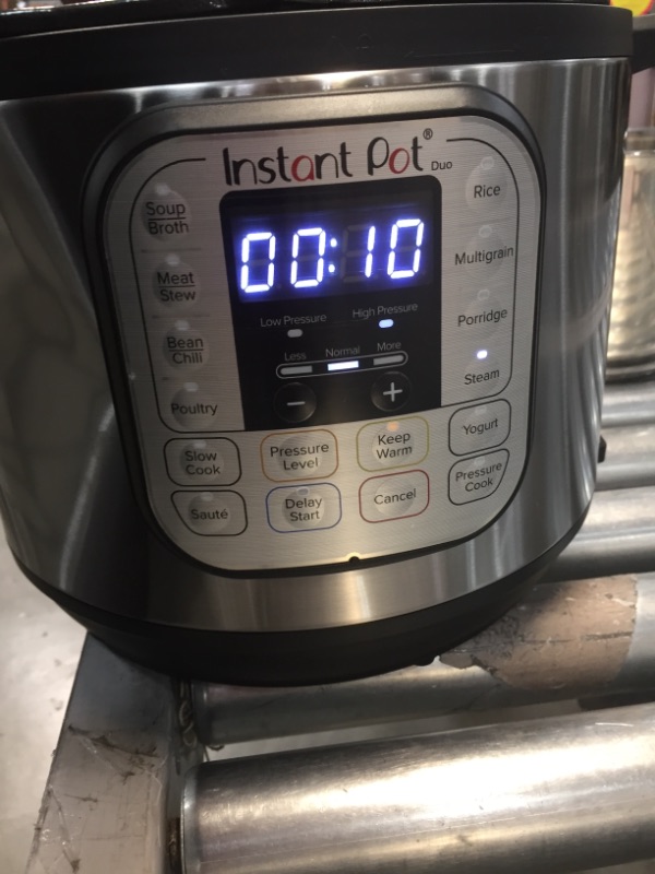 Photo 5 of *DAMAGED* Instant Pot Duo 60 7-in-1 Programmable 6-Quart Pressure Cooker
