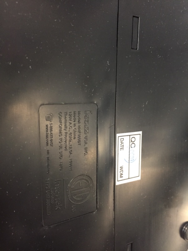 Photo 3 of *DAMAGED Honeywell - 360 Surround Fan-Forced Heater - Slate Gray
