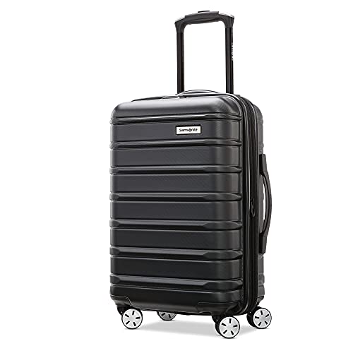 Photo 1 of *DIFFERENRT THAN PICTURE* Samsonite Omni 2 Hardside Expandable Luggage with Spinner Wheels, Midnight Black, Carry-on 20-Inch
