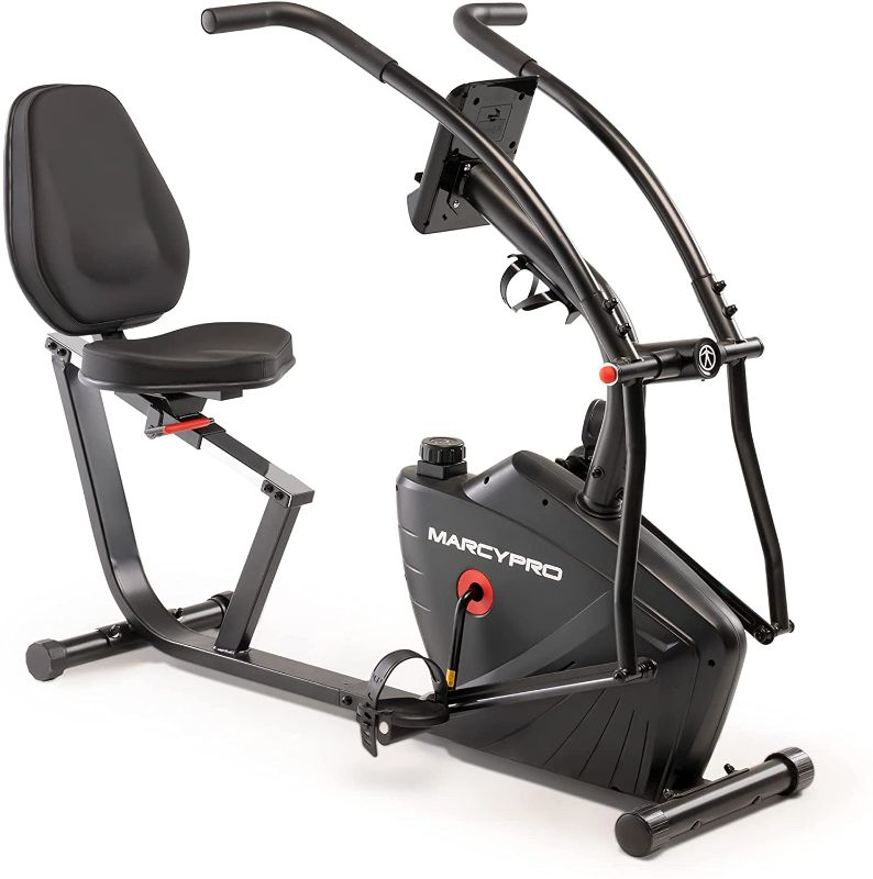 Photo 1 of ***PARTS ONLY*** Marcypro Dual Action Cross Training Recumbent Exercise Bike with Arm Exercisers JX-7301

