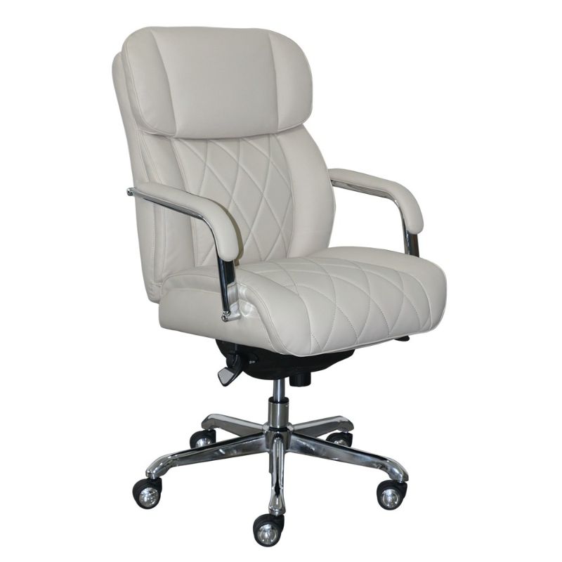 Photo 1 of Sutherland Quilted Leather Office Chair with Padded Arms - La-Z-Boy
MISSING HARDWARE