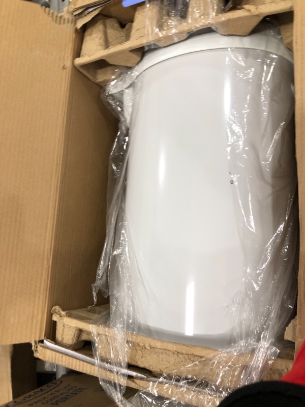 Photo 1 of **USED**
Ubbi Steel Odor Locking, No Special Bag Required Money Saving, Awards-Winning, Modern Design Registry Must-Have Diaper Pail, Gray , 15 x 10.75 x 22.48 Inch (Pack of 1)
