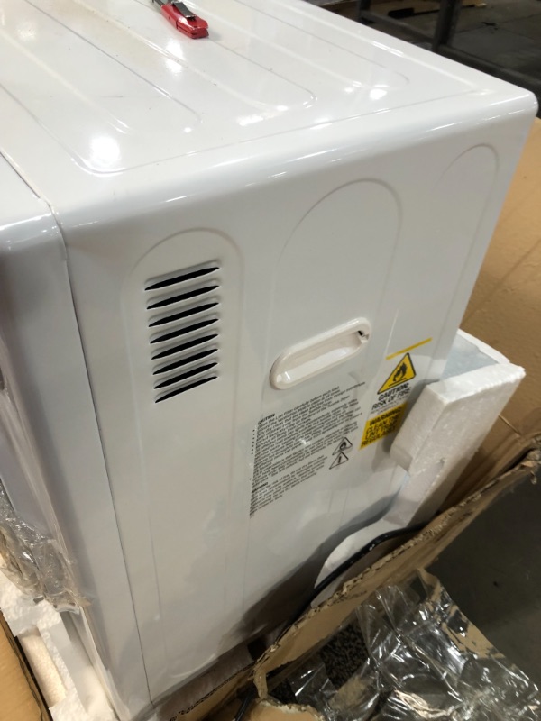 Photo 7 of ***PARTS ONLY*** 
**ITEM HAS DENTS ON THE FRAME**
VIVOHOME 110V 1500W Electric Compact Portable Clothes Laundry Dryer Machine for Apartment 3.5 cu.ft 13lbs
