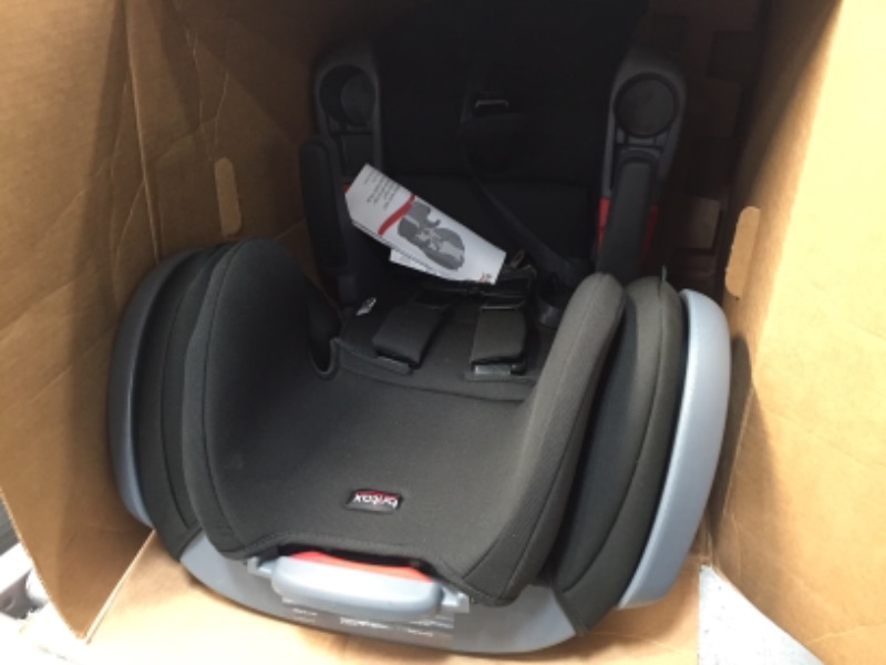 Photo 2 of Britax Grow with You ClickTight Plus Harness-2-Booster Car Seat, Jet Safewash Fabric
