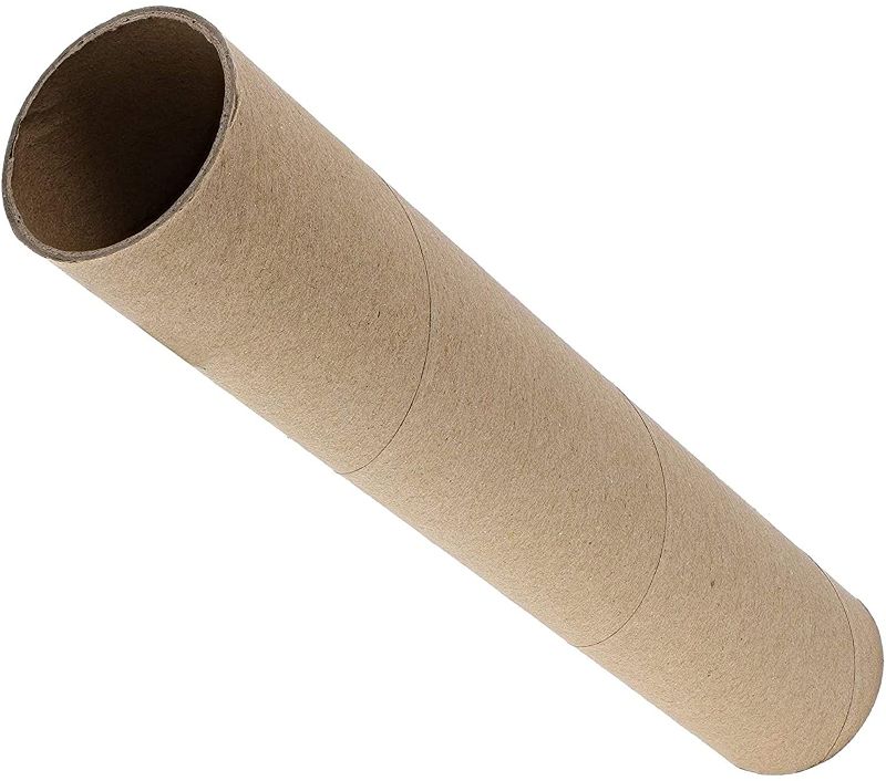 Photo 1 of Brown Cardboard Tubes for Crafts (6''x31'' 10 Pack)