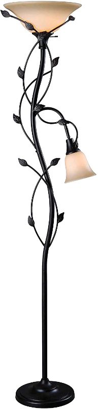 Photo 1 of Kenroy Home 32241ORB Ashlen Floor Lamps, Medium, Oil Rubbed Bronze Finish
