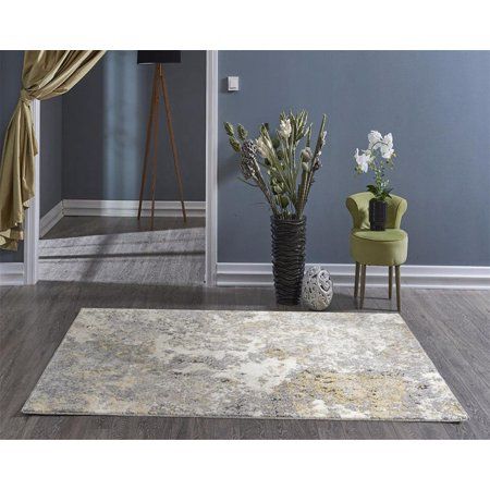 Photo 1 of 6490 Gray Abstract 6x9 Area Rug Carpet Large New
