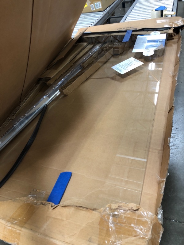 Photo 1 of BASCO SHOWER ENCLOSER GLASS DOOR ** STOCK PHOTO DOES NOT REFLECT PICTURE 63" LENGTH X 33 " WIDTH 
