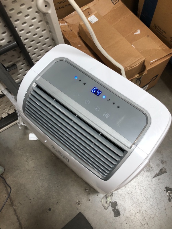 Photo 2 of BLACK+DECKER BPACT10WT Portable Air Conditioner with Remote Control, 10,000 BTU, Cools Up to 250 Square Feet, White
 BLOWS ICE COLD!!