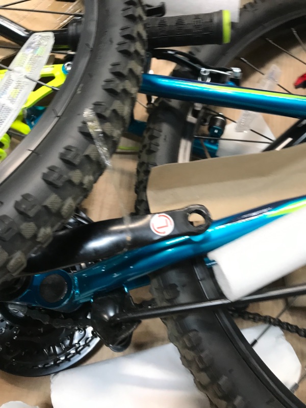 Photo 12 of Mongoose Women's Status 2.2 26" Mountain Bike - Teal Blue