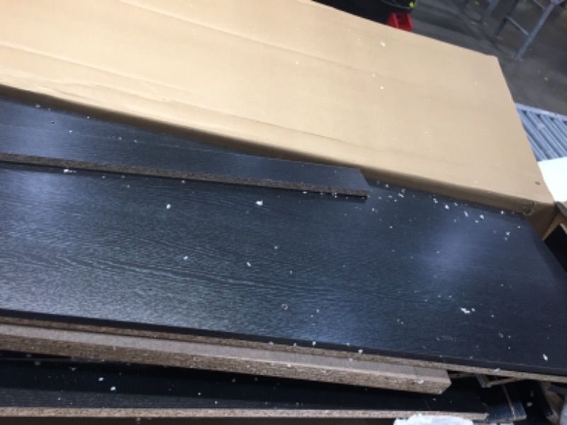 Photo 1 of Hodedah 7-Drawer Black Chest