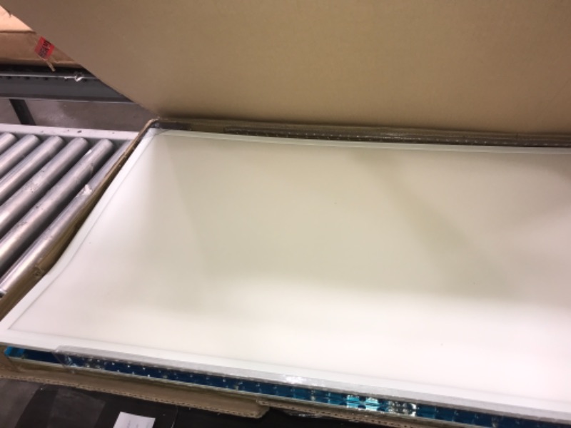 Photo 1 of ASD 2x4 Foot White Surface Mounting Frame Kit for LED Flat Panel Light
