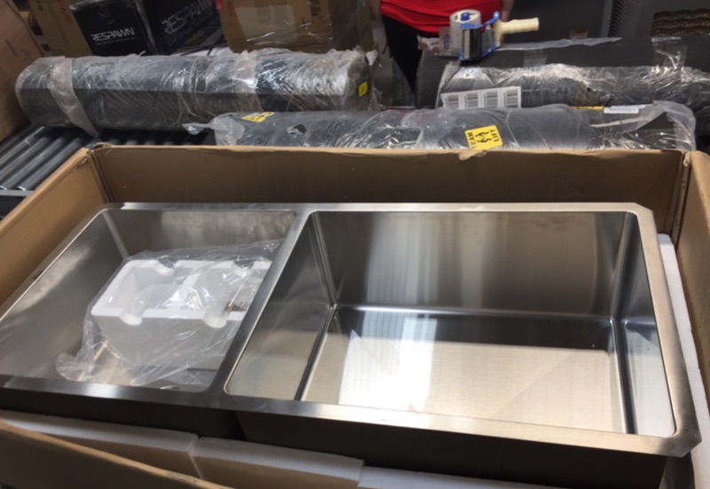Photo 1 of Ariel 42" x 19" Double Bowl Undermount Kitchen Sink